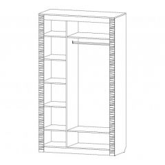 РИВЬЕРА Шкаф 3-х створчатый в Ишиме - ishim.mebel24.online | фото 2