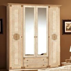 Спальный гарнитур Рома (модульный) беж в Ишиме - ishim.mebel24.online | фото 4