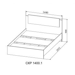 СОФИ Спальный гарнитур (модульный) в Ишиме - ishim.mebel24.online | фото 9