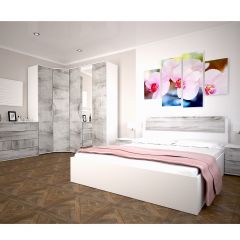 Спальный гарнитур Сорренто EVO (модульный) в Ишиме - ishim.mebel24.online | фото 3