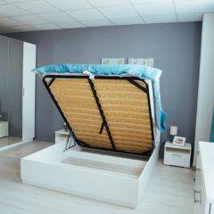 Спальный гарнитур Тиффани (БЕЛЫЙ ТЕКСТУРНЫЙ/БЕЛЫЙ) в Ишиме - ishim.mebel24.online | фото 6