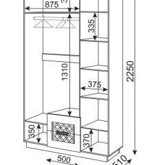 Спальный гарнитур Тиффани (24-26-24-29) в Ишиме - ishim.mebel24.online | фото 10