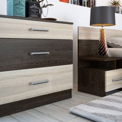 Спальный гарнитур Леси + 3-х створчатый шкаф в Ишиме - ishim.mebel24.online | фото 3