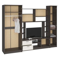 Стенка Марта 11 (Венге/Беленый дуб) в Ишиме - ishim.mebel24.online | фото 4