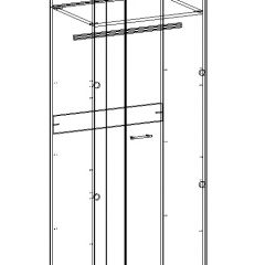 Стенка Сабина (модульная) венге/дуб белфорт в Ишиме - ishim.mebel24.online | фото 9