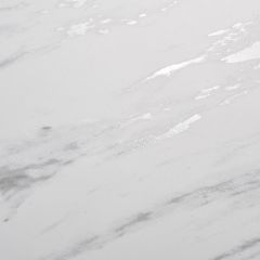 Стол BELLUNO 160 MARBLES KL-99 Белый мрамор матовый, итальянская керамика/ белый каркас, ®DISAUR в Ишиме - ishim.mebel24.online | фото 9
