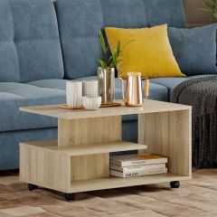 Стол журнальный "Bora-Bora" НМ 011.41 (Дуб Сонома) в Ишиме - ishim.mebel24.online | фото 2