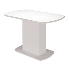 Стол обеденный Соренто 2 раздвижной (Белый) в Ишиме - ishim.mebel24.online | фото 2