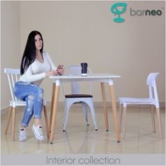 Стул Barneo N-226 Province ножки бук белый в Ишиме - ishim.mebel24.online | фото 2