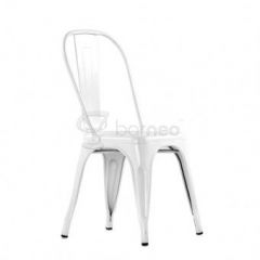 Стул Barneo N-240 Tolix (RAL9003 Белый) в Ишиме - ishim.mebel24.online | фото
