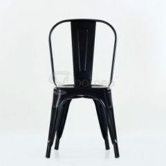 Стул Barneo N-240 Tolix (RAL9017 Черный) в Ишиме - ishim.mebel24.online | фото 2