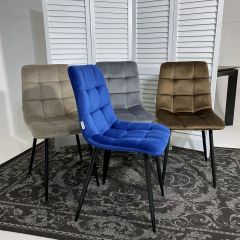 Стул CHILLI G062-13 кварцевый, велюр М-City в Ишиме - ishim.mebel24.online | фото 5