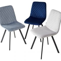 Стул DAIQUIRI BLUVEL-06 BLUE, велюр М-City в Ишиме - ishim.mebel24.online | фото 2