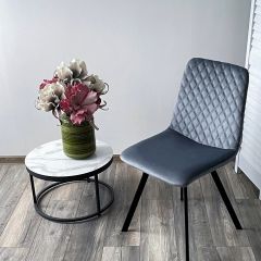 Стул DAIQUIRI BLUVEL-06 BLUE, велюр М-City в Ишиме - ishim.mebel24.online | фото 3