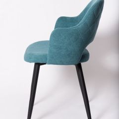 Стул К-14 бирюзовый/черный в Ишиме - ishim.mebel24.online | фото 3