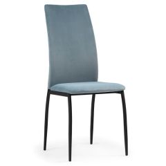 Стул на металлокаркасе Tod light blue / black в Ишиме - ishim.mebel24.online | фото 3