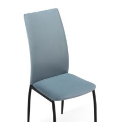 Стул на металлокаркасе Tod light blue / black в Ишиме - ishim.mebel24.online | фото 9