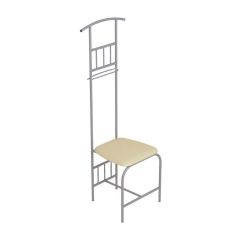 Стул-вешало См13 Экокожа жемчужный в Ишиме - ishim.mebel24.online | фото