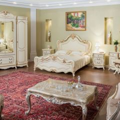 Туалетный стол + Зеркало Мона Лиза (крем) в Ишиме - ishim.mebel24.online | фото 9