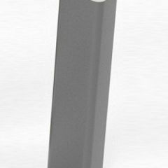 Торцевая заглушка  для цоколя h100 мм (Алюминий, Белый, Черный, Сонома) в Ишиме - ishim.mebel24.online | фото