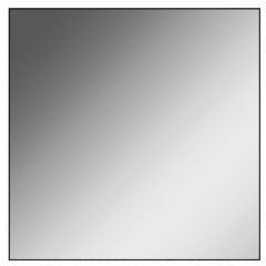 Зеркало Corsica 600х600 black без подсветки Sansa (SB1064Z) в Ишиме - ishim.mebel24.online | фото