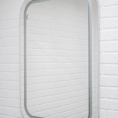 Зеркало Elis 100 white с подсветкой Sansa (SEe1045Z) в Ишиме - ishim.mebel24.online | фото 2