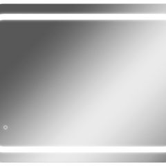 Зеркало Elis 100 white с подсветкой Sansa (SEe1045Z) в Ишиме - ishim.mebel24.online | фото 1