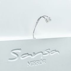 Зеркало Gia 75 white с подсветкой Sansa (SGa1044Z) в Ишиме - ishim.mebel24.online | фото 5