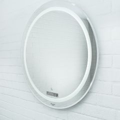Зеркало Gia 75 white с подсветкой Sansa (SGa1044Z) в Ишиме - ishim.mebel24.online | фото 2