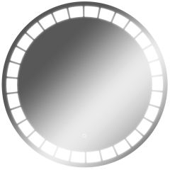 Зеркало Маскат 700х700 с подсветкой Домино (GL7057Z) в Ишиме - ishim.mebel24.online | фото