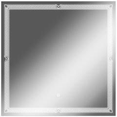 Зеркало Паликир 700х700 с подсветкой Домино (GL7051Z) в Ишиме - ishim.mebel24.online | фото