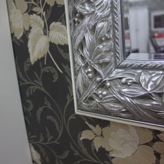 Зеркало Тиффани Premium черная/серебро (ТФСТ-2(П) в Ишиме - ishim.mebel24.online | фото 3