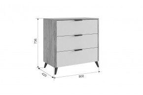АДАМ Спальный гарнитур (модульный) графит в Ишиме - ishim.mebel24.online | фото 15
