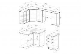 АЛЬБА Кухонный гарнитур Оптима 5 (1200*2000 мм) в Ишиме - ishim.mebel24.online | фото 2