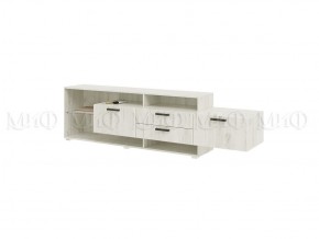 АЛТЕЯ Тумба ТВ (Дуб крафт белый) в Ишиме - ishim.mebel24.online | фото