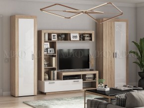 Ангара Пенал (Белый глянец/Сонома) в Ишиме - ishim.mebel24.online | фото 3