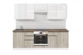 АНТИКА Кухонный гарнитур Базис (2400 мм) в Ишиме - ishim.mebel24.online | фото 3