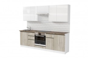 АНТИКА Кухонный гарнитур Базис (2400 мм) в Ишиме - ishim.mebel24.online | фото 4