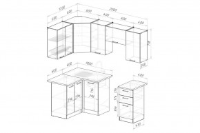 АСАЯ Кухонный гарнитур Оптима 5 (1200*2000 мм) в Ишиме - ishim.mebel24.online | фото 2