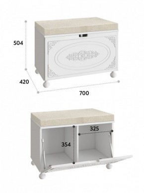 Банкетка-тумба Ассоль АС-70 в Ишиме - ishim.mebel24.online | фото 3