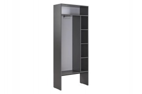 БАСКО Прихожая К10 (графит) в Ишиме - ishim.mebel24.online | фото 7