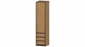 БОСТОН Пенал 3 ящика (дуб вотан) в Ишиме - ishim.mebel24.online | фото