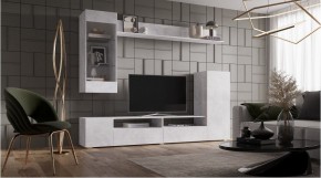 ДАЛЛАС Гостиная (модульная) цемент светлый в Ишиме - ishim.mebel24.online | фото