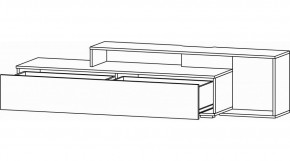ДАЛЛАС Гостиная (модульная) цемент темный в Ишиме - ishim.mebel24.online | фото 6