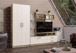 ДАРЬЯ Гостиная (Крафт серый/Крафт белый) модульная в Ишиме - ishim.mebel24.online | фото