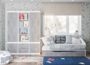 Детская Паскаль (модульная) белый/цемент светлый в Ишиме - ishim.mebel24.online | фото 3