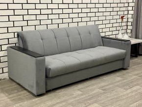 Диван Аккордеон 1280*2000 ППУ подлокотник ПРЯМОЙ накладки МДФ в Ишиме - ishim.mebel24.online | фото