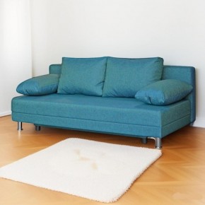 Диван-кровать Комфорт без подлокотников (4 подушки) BALTIC AZURE в Ишиме - ishim.mebel24.online | фото