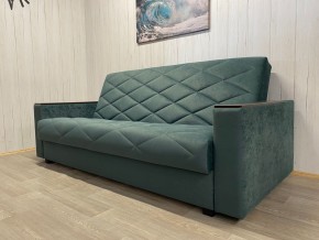 Диван Престиж-15 (НПБ+МДФ) велюр Sensey bottle green в Ишиме - ishim.mebel24.online | фото 3