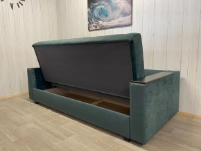 Диван Престиж-15 (НПБ+МДФ) велюр Sensey bottle green в Ишиме - ishim.mebel24.online | фото 5